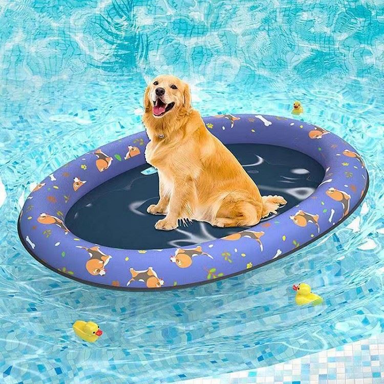 Inflatable Pet Float for Small Dogs